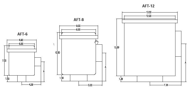 6 - 8 inch Angle Flex Traps