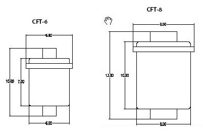 6 - 8 inch Coaxial Flex Traps