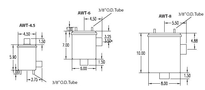 Angle Water-Cooled Flex Traps