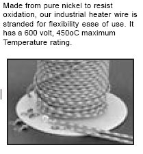 Diffusion Pump Heater Wire and Accessories