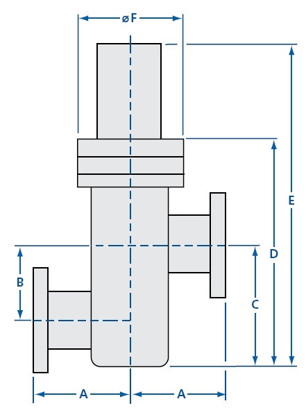 ISO Pneumatic In-Line Valves