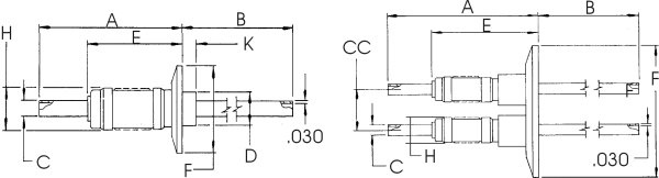 3-5kV,  1 to 4 Tubes, KF Flange